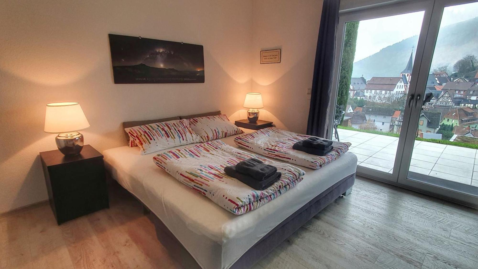 Ferienwohnung Casa Rossa Neckarsteinach Ngoại thất bức ảnh