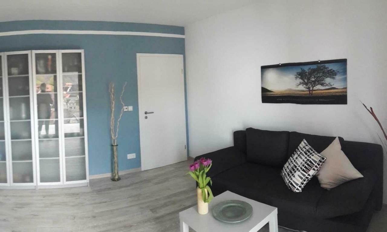 Ferienwohnung Casa Rossa Neckarsteinach Ngoại thất bức ảnh